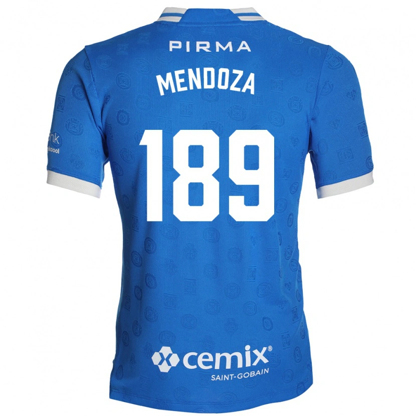 Danxen Homem Camisola José Mendoza #189 Azul Branco Vermelho Principal 2026/27 Camisa Brasil