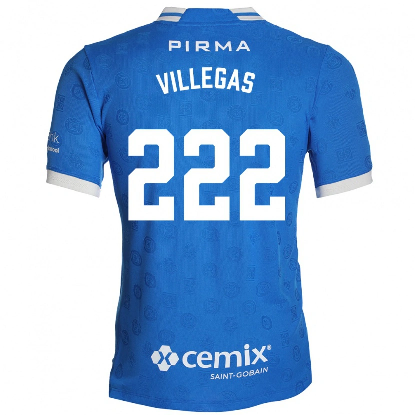 Danxen Homem Camisola Eric Villegas #222 Azul Branco Vermelho Principal 2026/27 Camisa Brasil