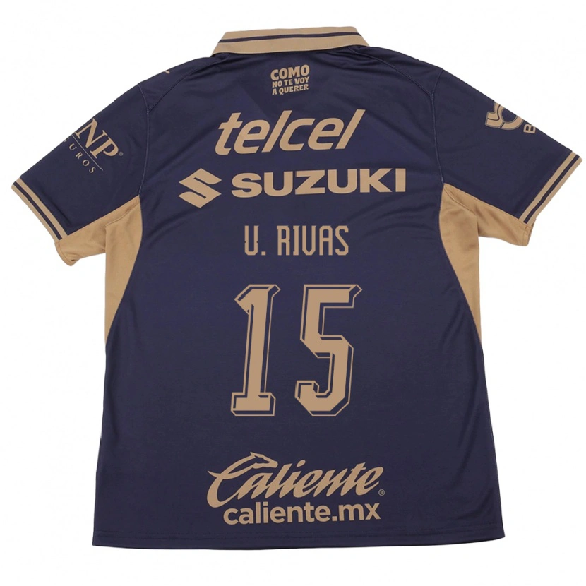 Danxen Homem Camisola Ulises Rivas #15 Roxo Marrom Principal 2026/27 Camisa Brasil
