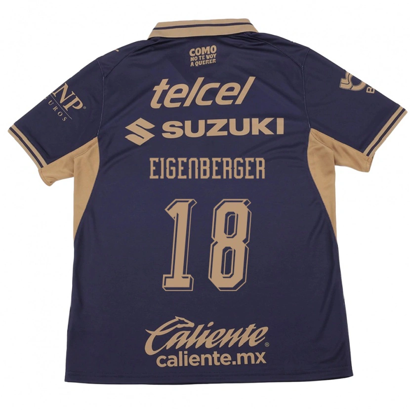 Danxen Homem Camisola Chandra Eigenberger #18 Roxo Marrom Principal 2026/27 Camisa Brasil