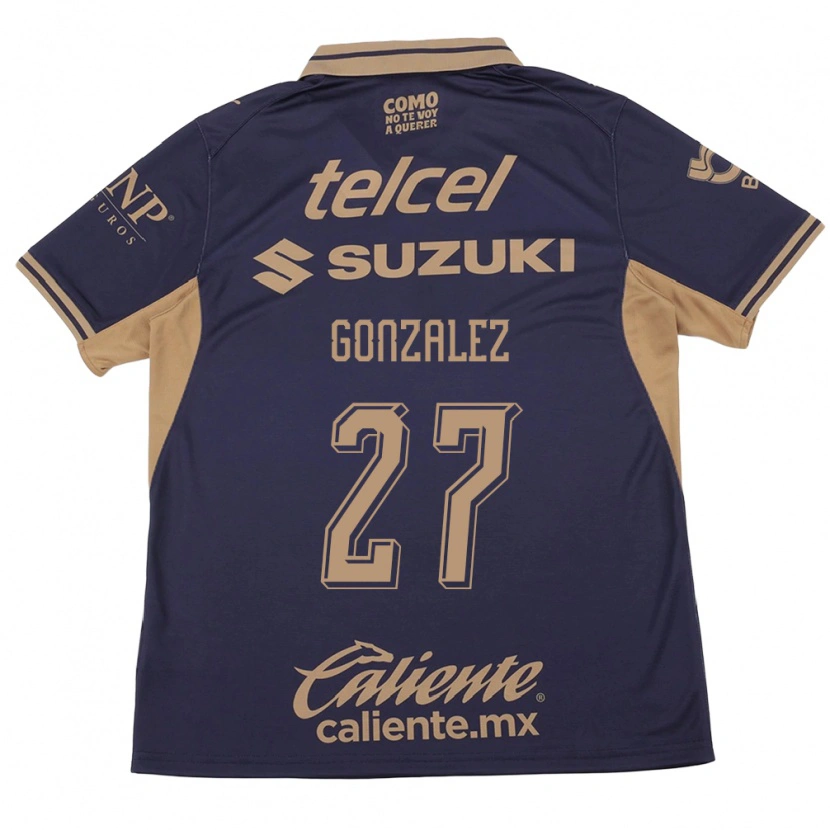 Danxen Homem Camisola Heidi Gonzalez #27 Roxo Marrom Principal 2026/27 Camisa Brasil