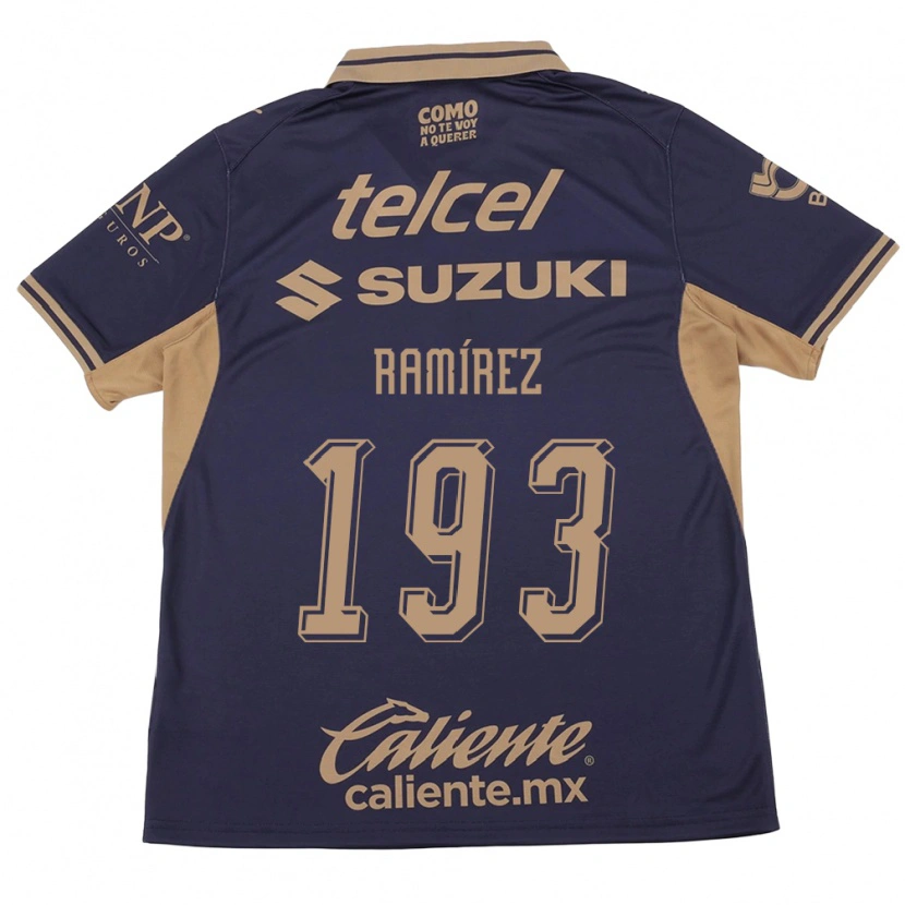 Danxen Homem Camisola Dennis Ramírez #193 Roxo Marrom Principal 2026/27 Camisa Brasil