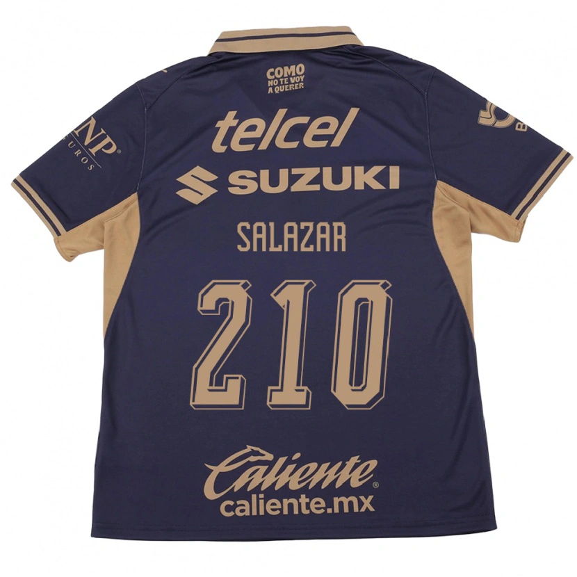 Danxen Homem Camisola Jared Salazar #210 Roxo Marrom Principal 2026/27 Camisa Brasil