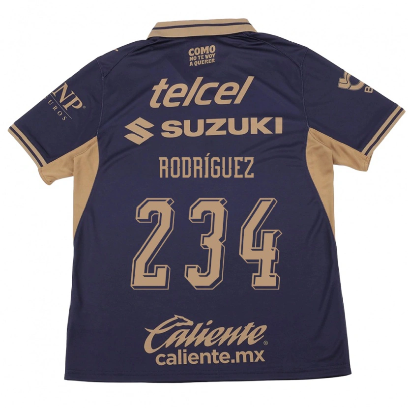 Danxen Homem Camisola Axel Rodríguez #234 Roxo Marrom Principal 2026/27 Camisa Brasil