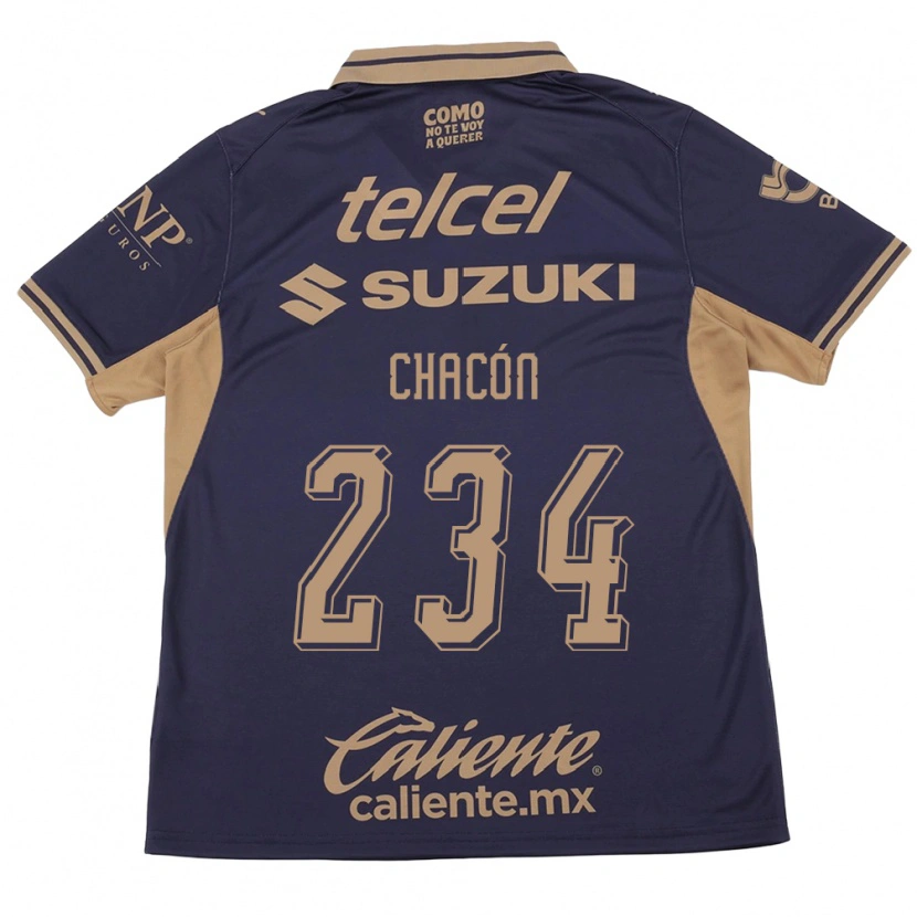 Danxen Homem Camisola Nicolás Chacón #234 Roxo Marrom Principal 2026/27 Camisa Brasil