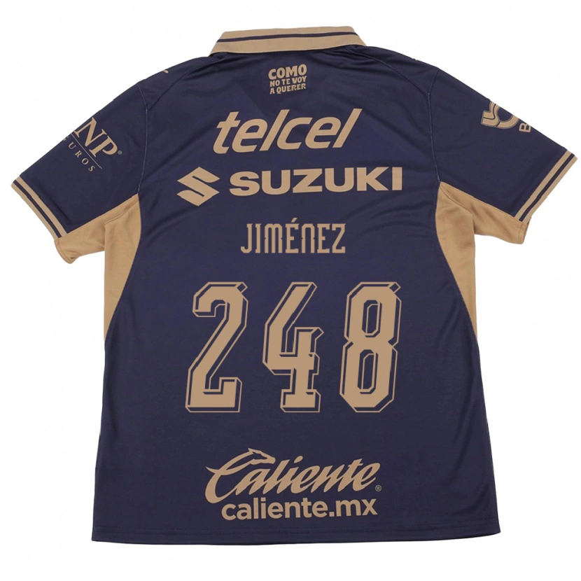 Danxen Homem Camisola Iker Jiménez #248 Roxo Marrom Principal 2026/27 Camisa Brasil