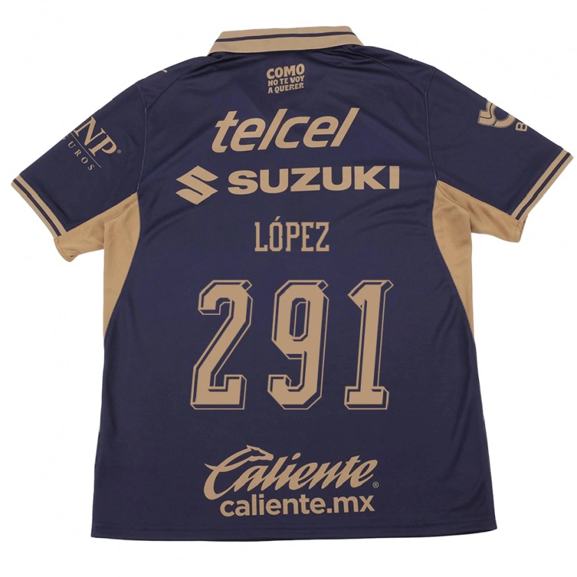 Danxen Homem Camisola Javier López #291 Roxo Marrom Principal 2026/27 Camisa Brasil