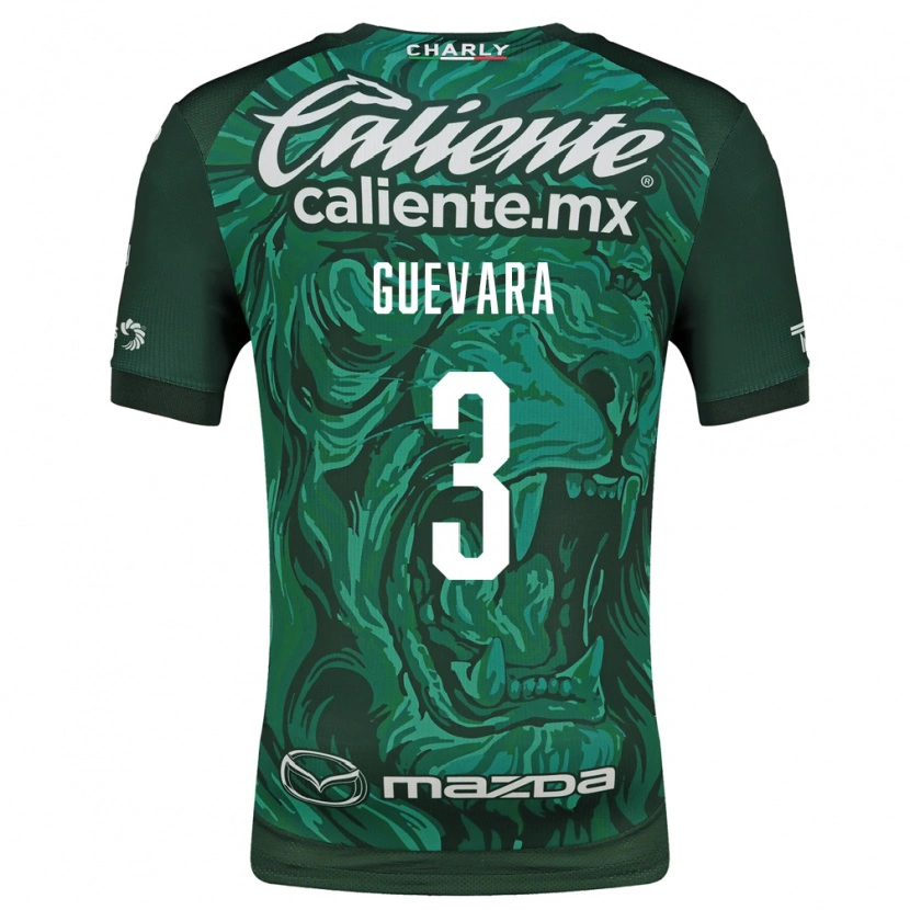 Danxen Homem Camisola Juan Guevara #3 Verde Preto Principal 2026/27 Camisa Brasil