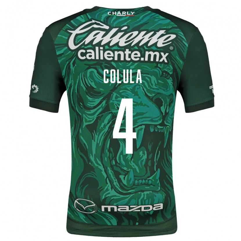 Danxen Homem Camisola Bryan Colula #4 Verde Preto Principal 2026/27 Camisa Brasil