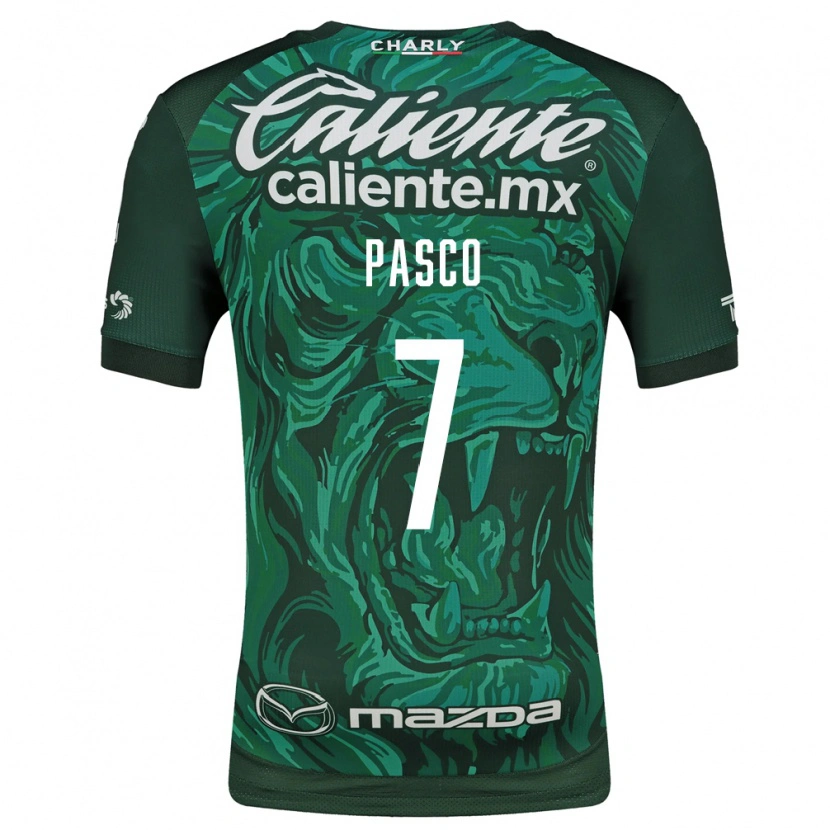 Danxen Homem Camisola Madeleine Pasco #7 Verde Preto Principal 2026/27 Camisa Brasil