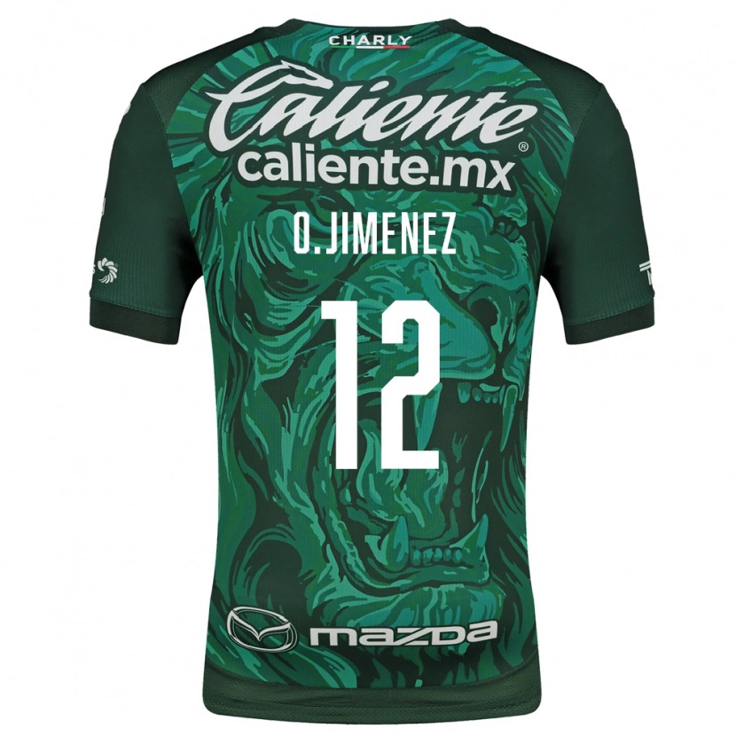 Danxen Homem Camisola Oscar Jimenez #12 Verde Preto Principal 2026/27 Camisa Brasil