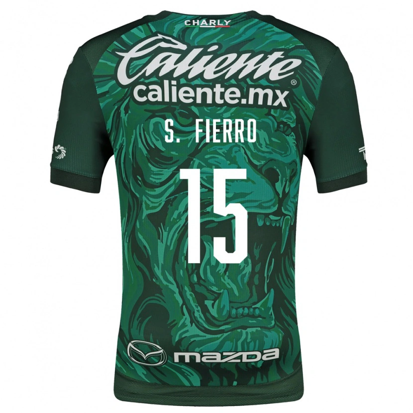 Danxen Homem Camisola Sebastián Fierro #15 Verde Preto Principal 2026/27 Camisa Brasil