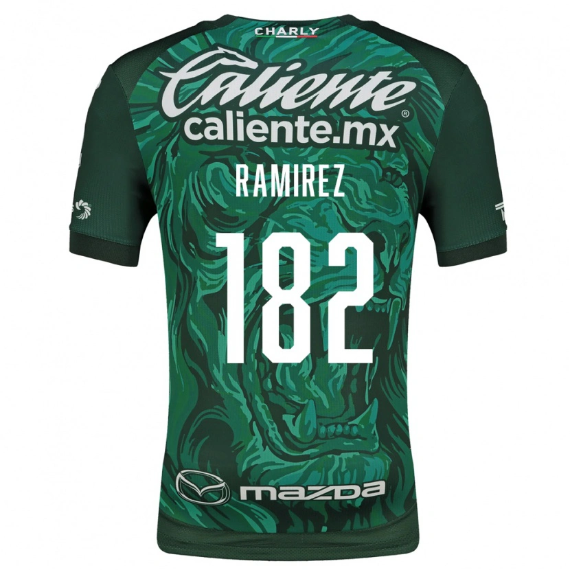 Danxen Homem Camisola Luis Ramírez #182 Verde Preto Principal 2026/27 Camisa Brasil
