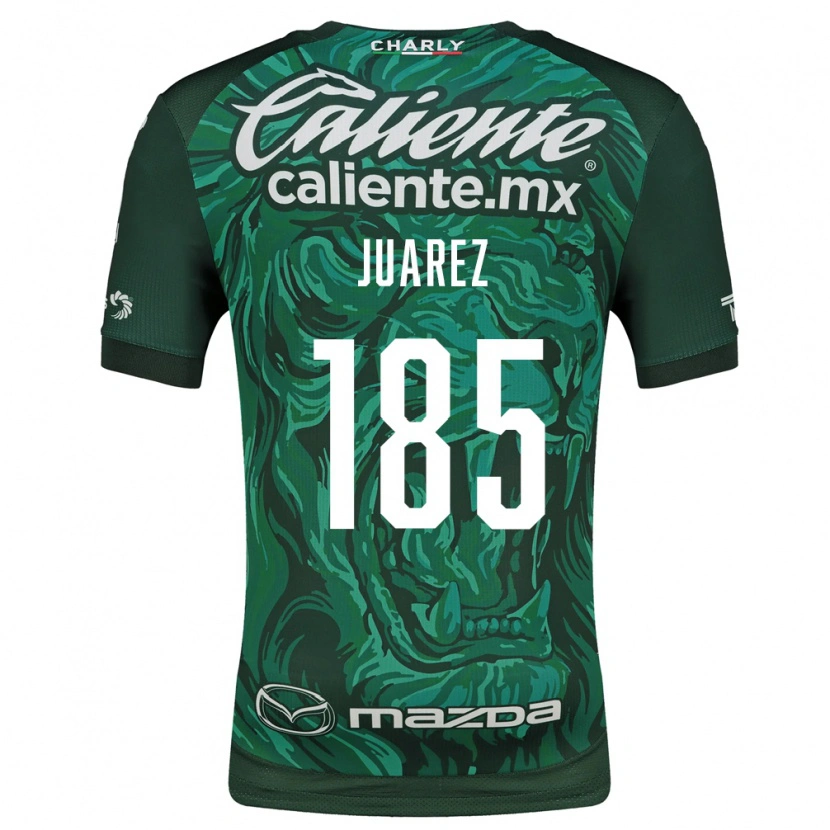 Danxen Homem Camisola Moisés Juárez #185 Verde Preto Principal 2026/27 Camisa Brasil