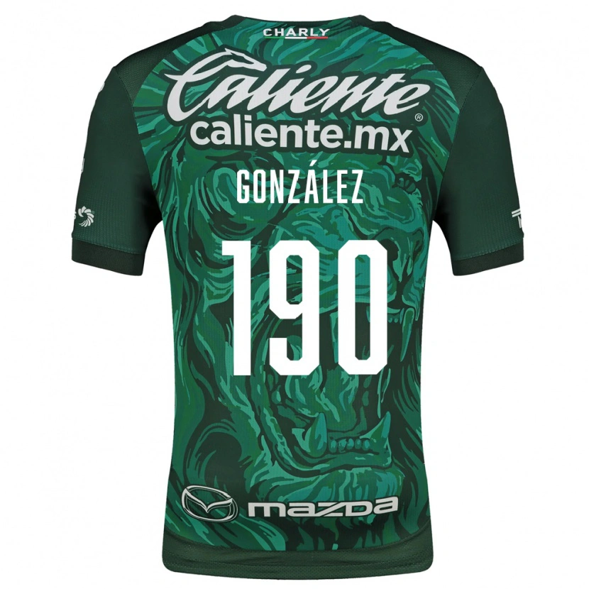Danxen Homem Camisola Pedro González #190 Verde Preto Principal 2026/27 Camisa Brasil