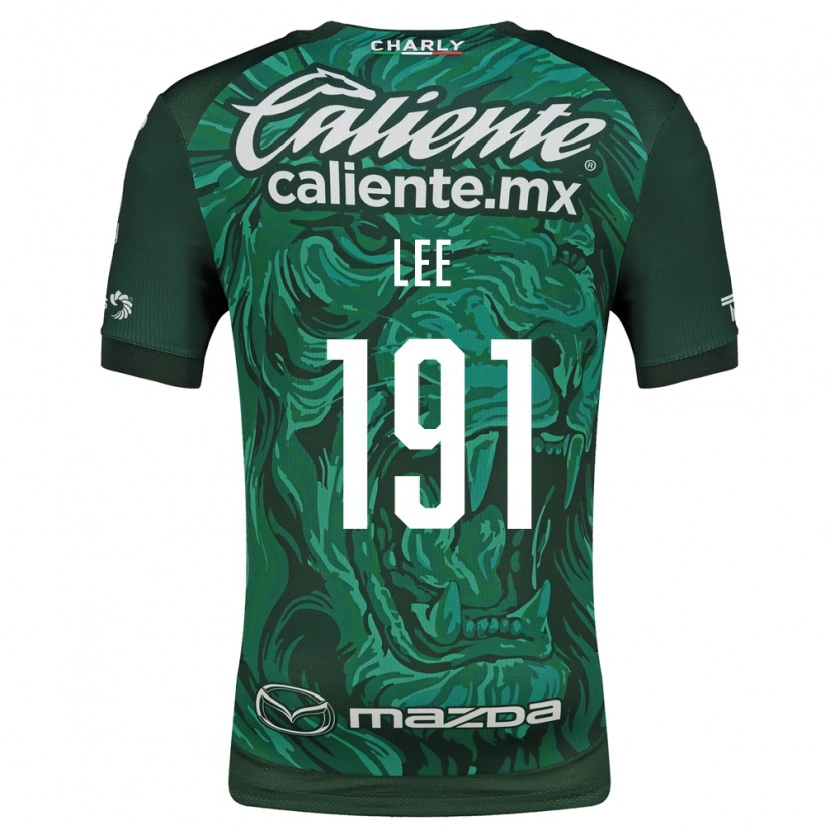 Danxen Homem Camisola Luis Lee #191 Verde Preto Principal 2026/27 Camisa Brasil