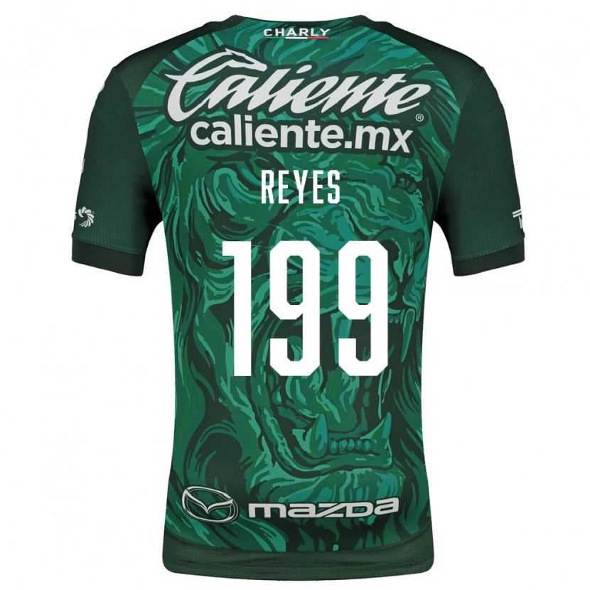 Danxen Homem Camisola Jonathan Reyes #199 Verde Preto Principal 2026/27 Camisa Brasil