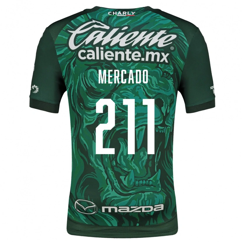 Danxen Homem Camisola Diego Mercado #211 Verde Preto Principal 2026/27 Camisa Brasil