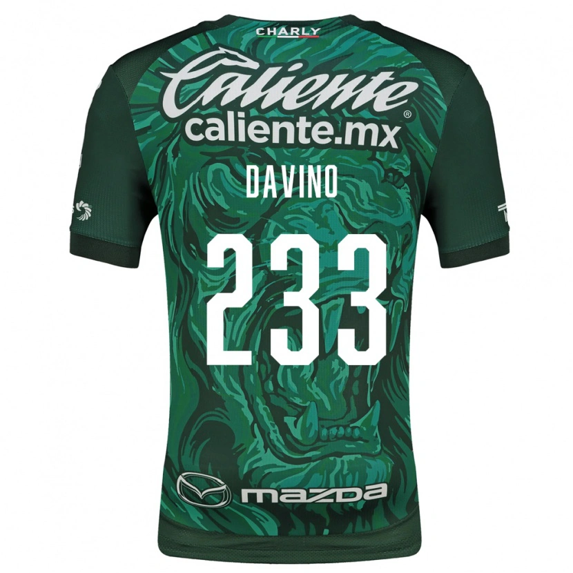 Danxen Homem Camisola Gianfranco Davino #233 Verde Preto Principal 2026/27 Camisa Brasil