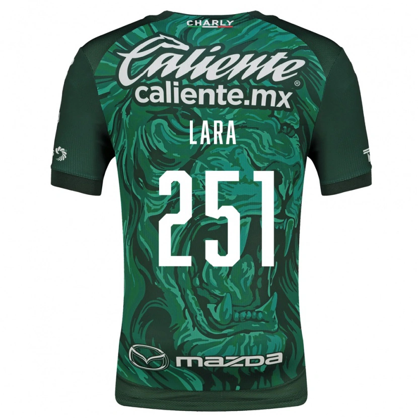 Danxen Homem Camisola Tristán Lara #251 Verde Preto Principal 2026/27 Camisa Brasil