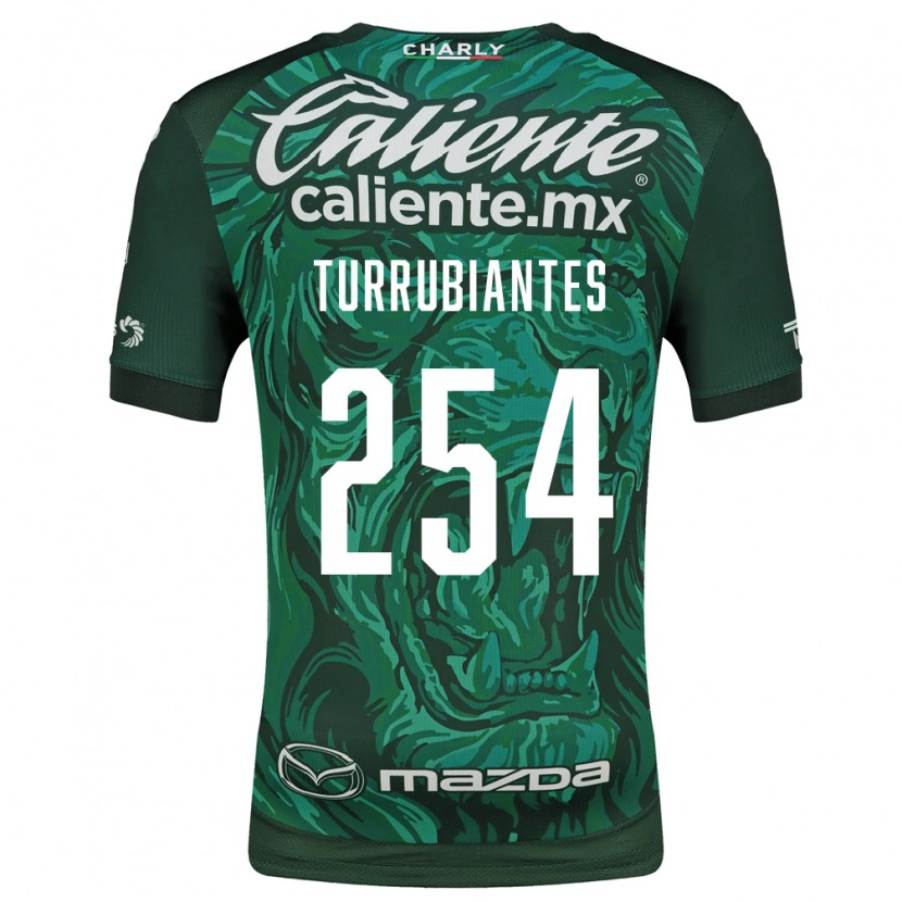 Danxen Homem Camisola Abdon Turrubiates #254 Verde Preto Principal 2026/27 Camisa Brasil