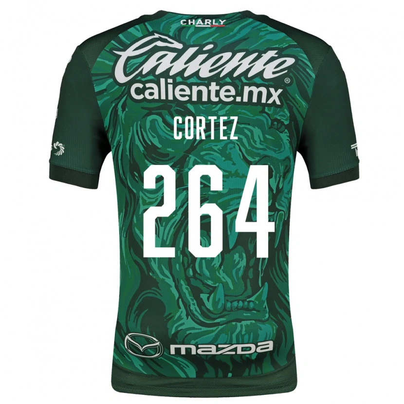 Danxen Homem Camisola Enrique Cortez #264 Verde Preto Principal 2026/27 Camisa Brasil
