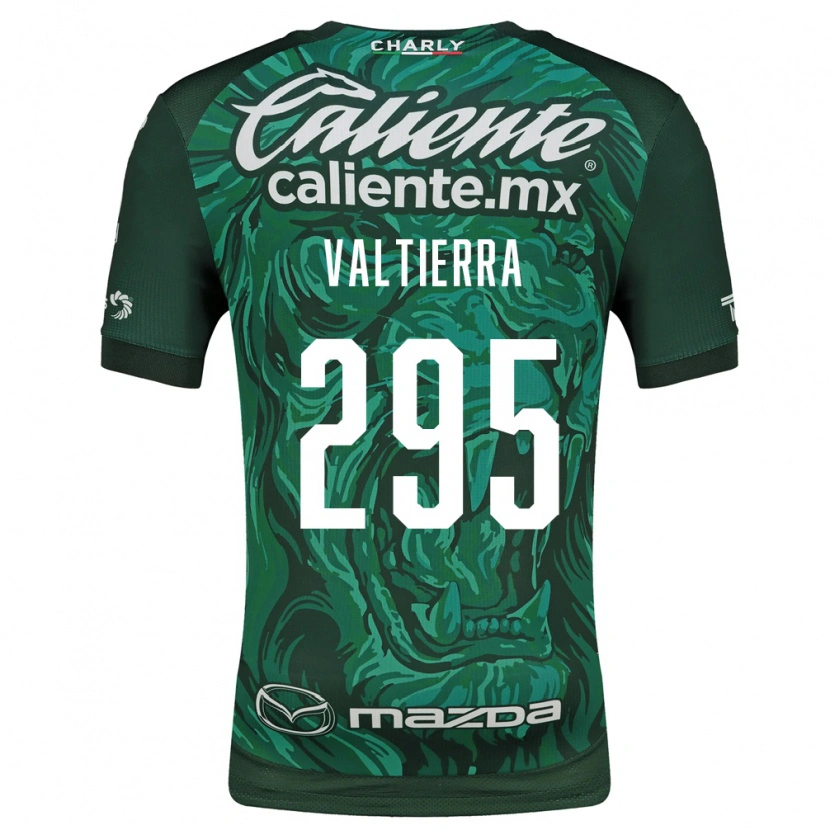 Danxen Homem Camisola Demian Valtierra #295 Verde Preto Principal 2026/27 Camisa Brasil