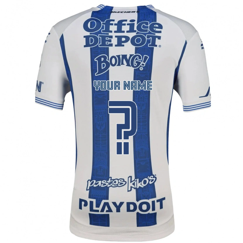 Danxen Homem Camisola Seu Nome #0 Branco Azul Marinho Principal 2026/27 Camisa Brasil