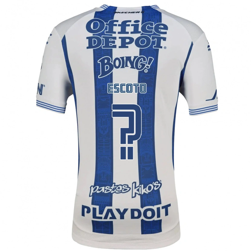 Danxen Homem Camisola Alan Escoto #0 Branco Azul Marinho Principal 2026/27 Camisa Brasil