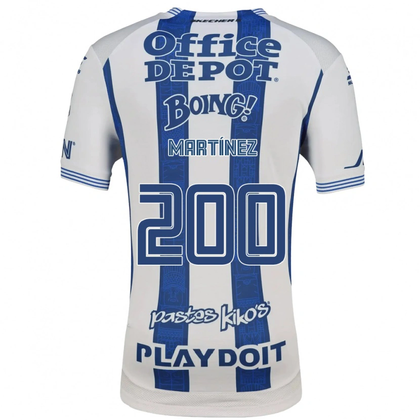 Danxen Homem Camisola Yaro Martínez #200 Branco Azul Marinho Principal 2026/27 Camisa Brasil