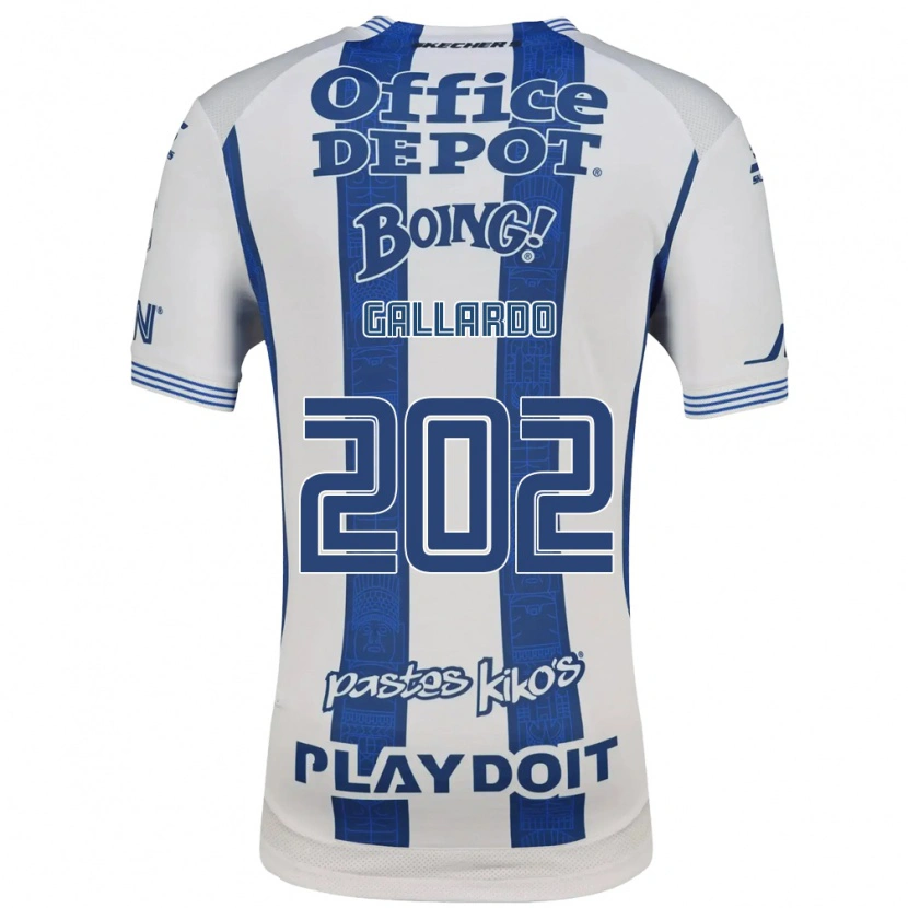 Danxen Homem Camisola Héctor Gallardo #202 Branco Azul Marinho Principal 2026/27 Camisa Brasil