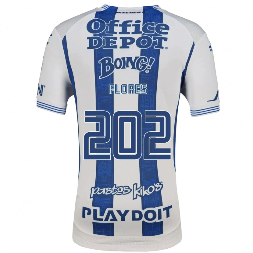 Danxen Homem Camisola Luis Flores #202 Branco Azul Marinho Principal 2026/27 Camisa Brasil