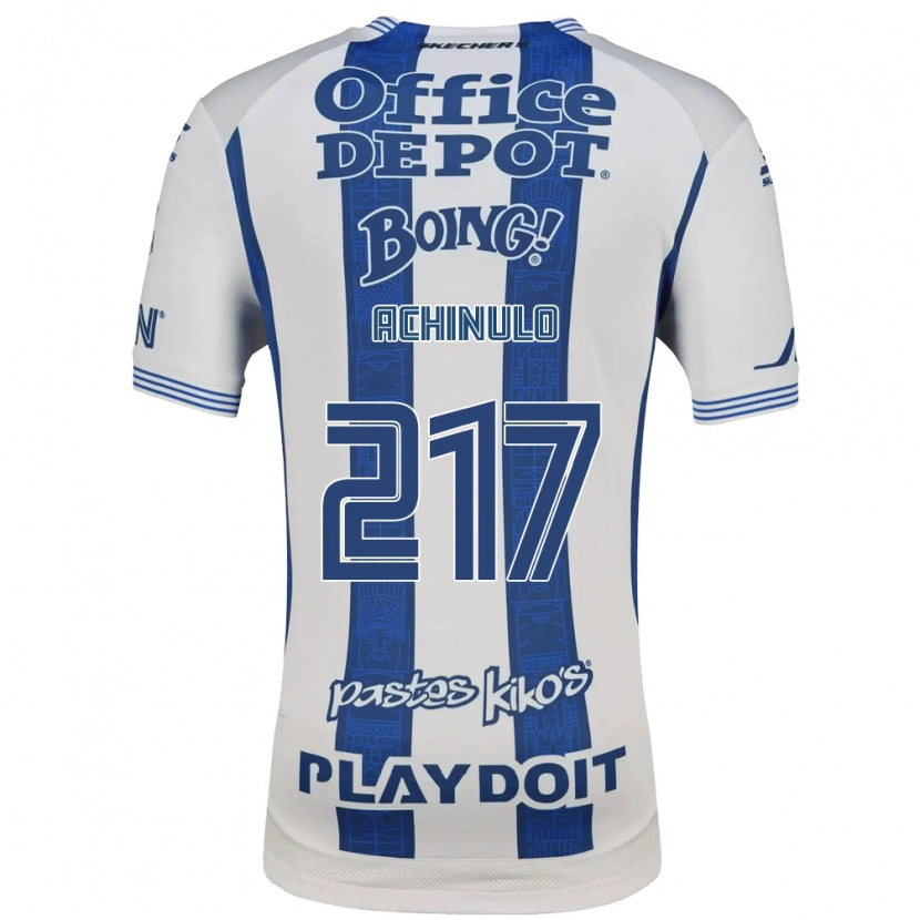 Danxen Homem Camisola Princewill Achinulo #217 Branco Azul Marinho Principal 2026/27 Camisa Brasil
