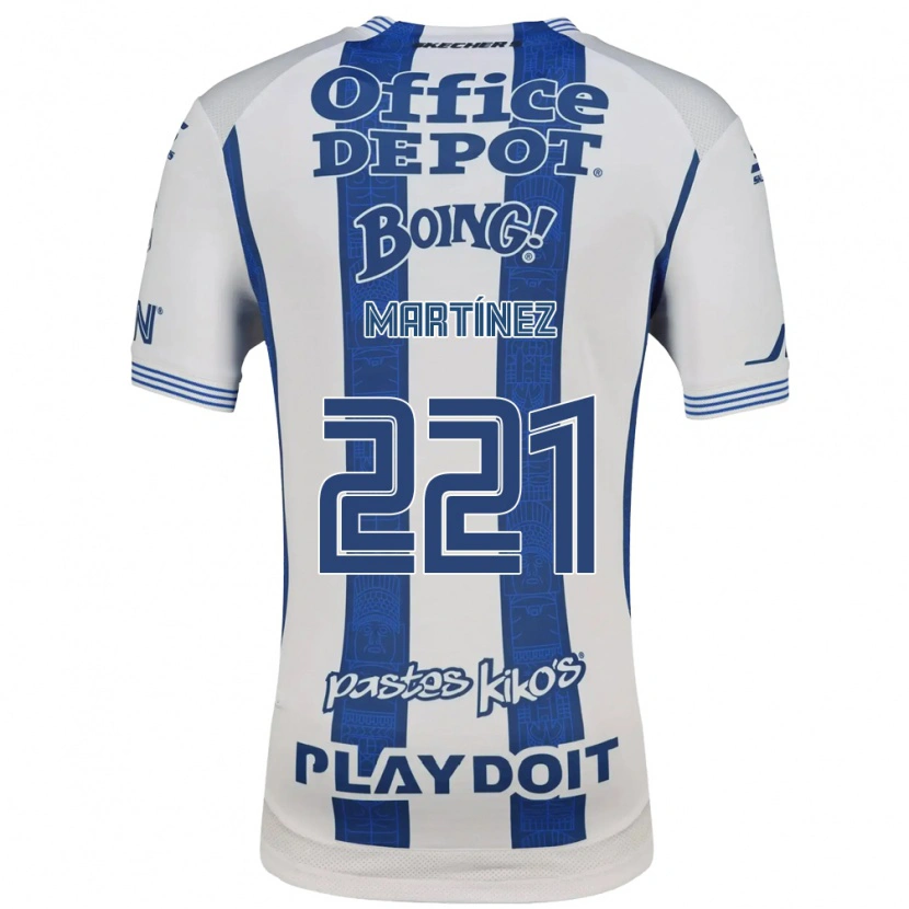 Danxen Homem Camisola Ulises Martínez #221 Branco Azul Marinho Principal 2026/27 Camisa Brasil