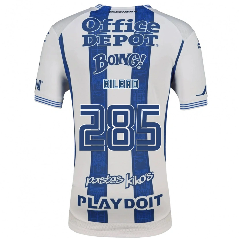 Danxen Homem Camisola Julián Bilbao #285 Branco Azul Marinho Principal 2026/27 Camisa Brasil