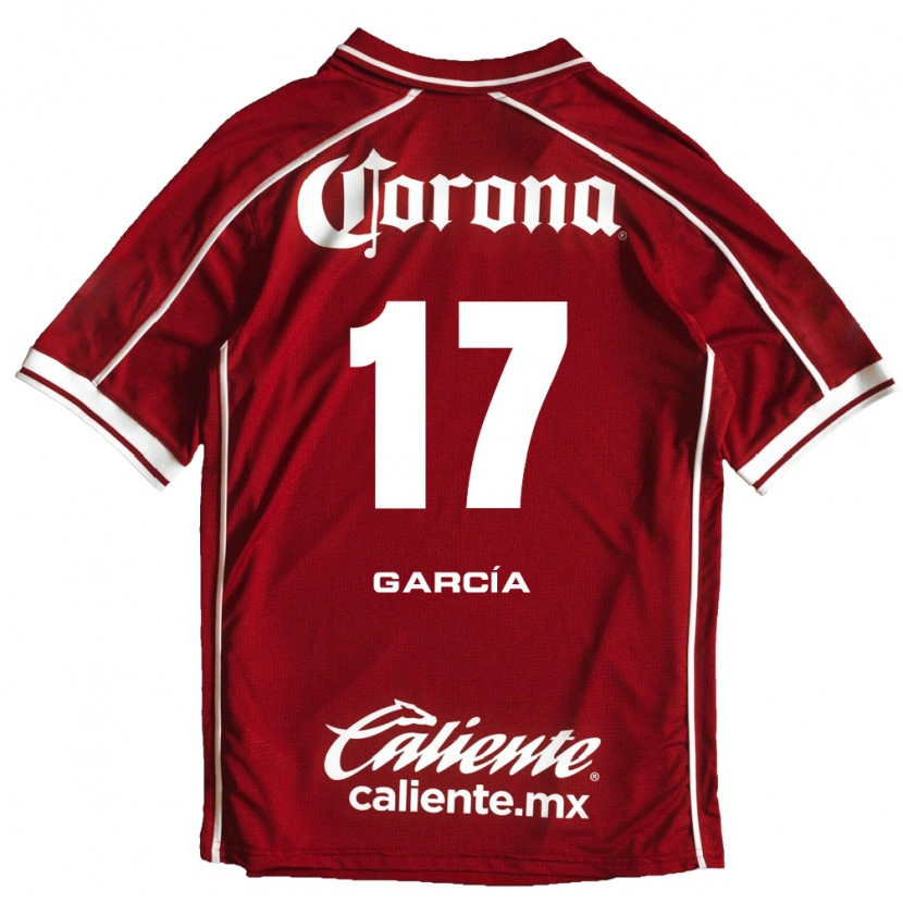 Danxen Homem Camisola Brian García #17 Branco Vermelho Principal 2026/27 Camisa Brasil