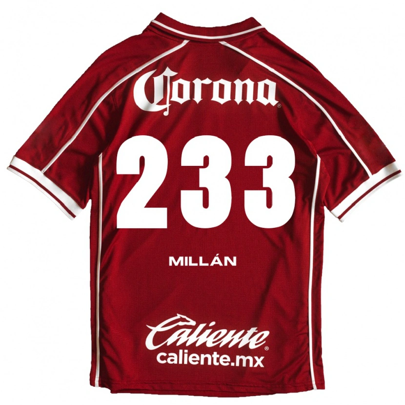 Danxen Homem Camisola Dariel Millán #233 Branco Vermelho Principal 2026/27 Camisa Brasil