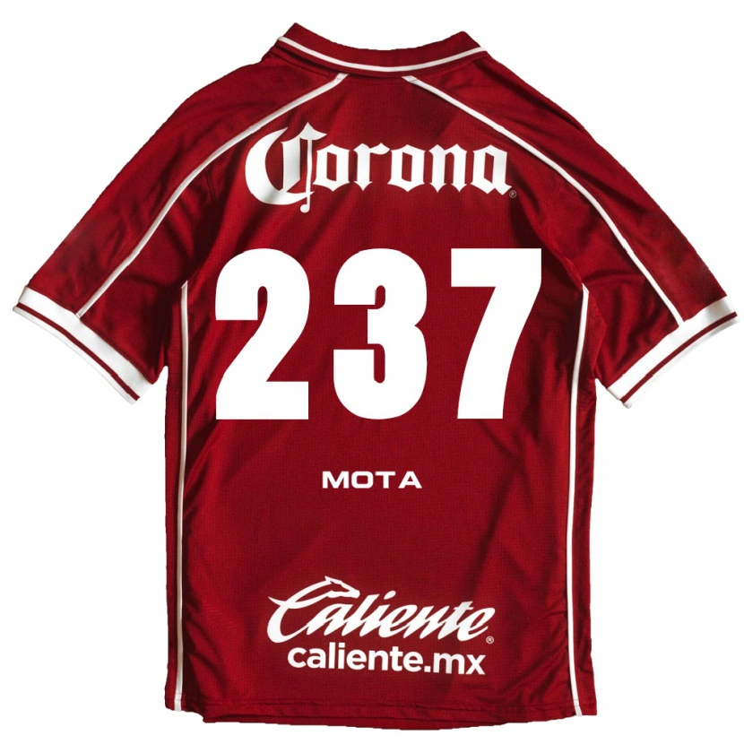 Danxen Homem Camisola Diego Mota #237 Branco Vermelho Principal 2026/27 Camisa Brasil