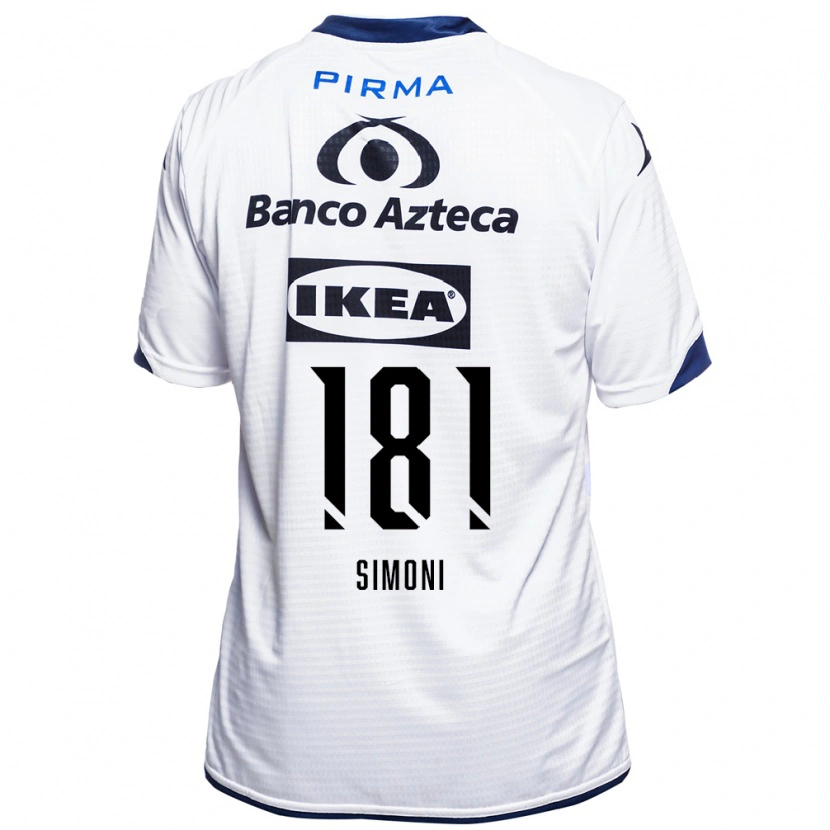 Danxen Homem Camisola Julio Simoni #181 Branco Preto Azul Principal 2026/27 Camisa Brasil