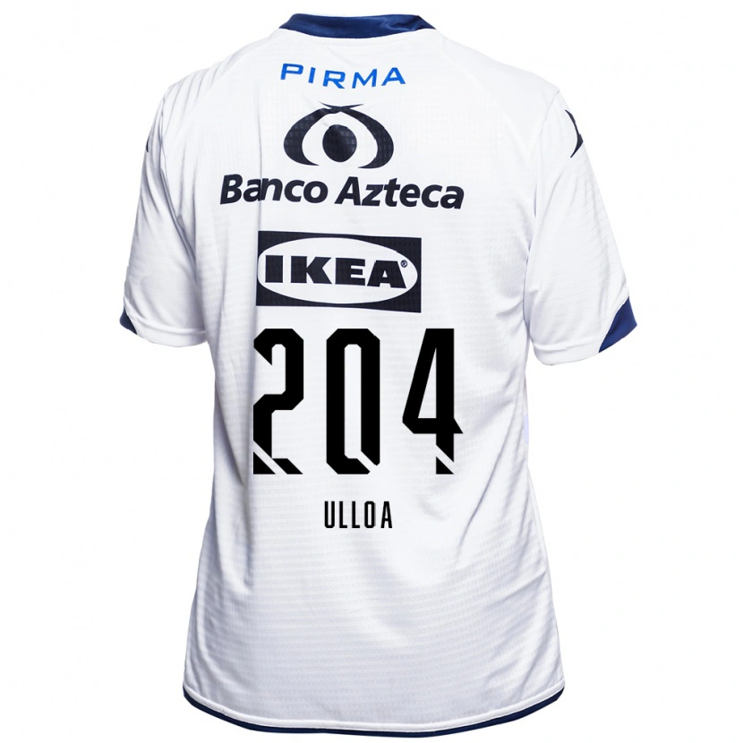 Danxen Homem Camisola Santiago Ulloa #204 Branco Preto Azul Principal 2026/27 Camisa Brasil