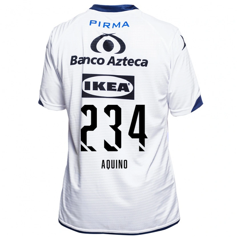 Danxen Homem Camisola Andy Aquino #234 Branco Preto Azul Principal 2026/27 Camisa Brasil