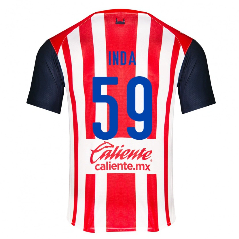 Danxen Homem Camisola Samir Inda #59 Vermelho Preto Branco Principal 2026/27 Camisa Brasil