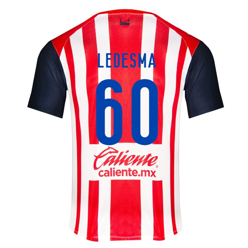 Danxen Homem Camisola Luis Ledesma #60 Vermelho Preto Branco Principal 2026/27 Camisa Brasil