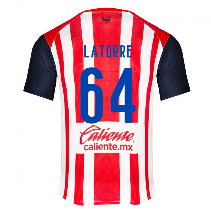 Danxen Homem Camisola Diego Latorre #64 Vermelho Preto Branco Principal 2026/27 Camisa Brasil
