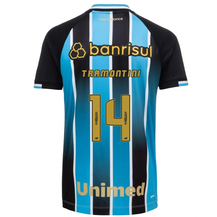 Danxen Homem Camisola Bernardo Tramontini #14 Azul Marrom Preto Principal 2026/27 Camisa Brasil
