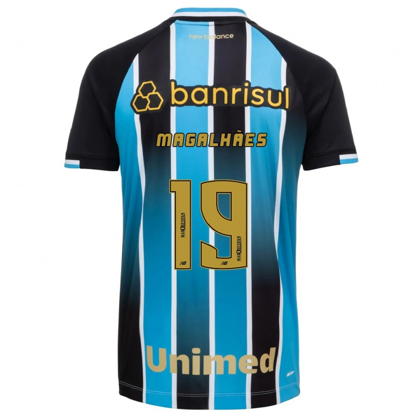 Danxen Homem Camisola Fellipe Magalhães #19 Azul Marrom Preto Principal 2026/27 Camisa Brasil