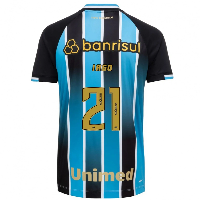 Danxen Homem Camisola Iago Menezes Valeije #21 Azul Marrom Preto Principal 2026/27 Camisa Brasil
