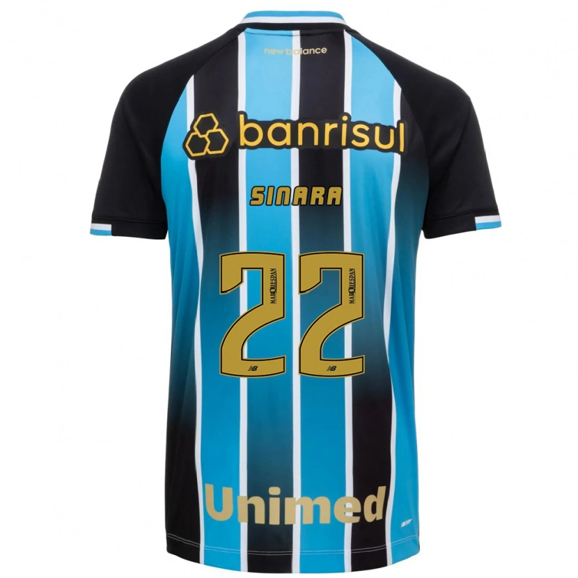 Danxen Homem Camisola Sinara #22 Azul Marrom Preto Principal 2026/27 Camisa Brasil