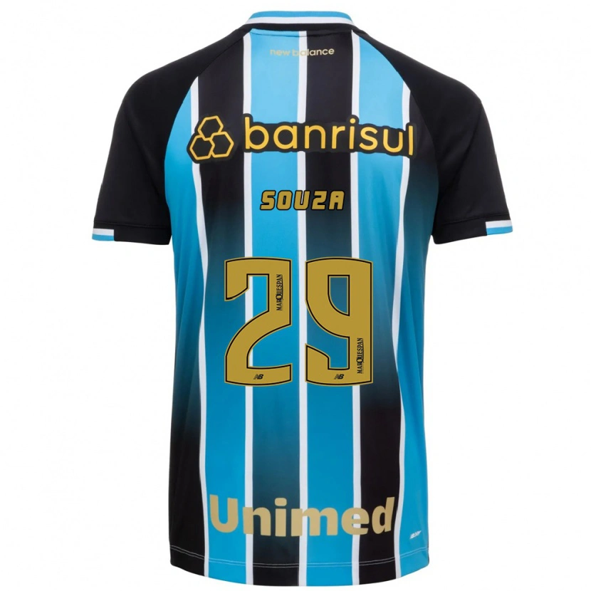 Danxen Homem Camisola Diego Souza #29 Azul Marrom Preto Principal 2026/27 Camisa Brasil