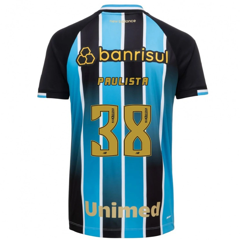 Danxen Homem Camisola Caio Paulista #38 Azul Marrom Preto Principal 2026/27 Camisa Brasil
